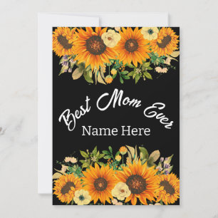 BEST MOM EVER MOTHER'S DAY GIFT INVITATION