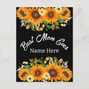 BEST MOM EVER MOTHER'S DAY GIFT POSTCARD