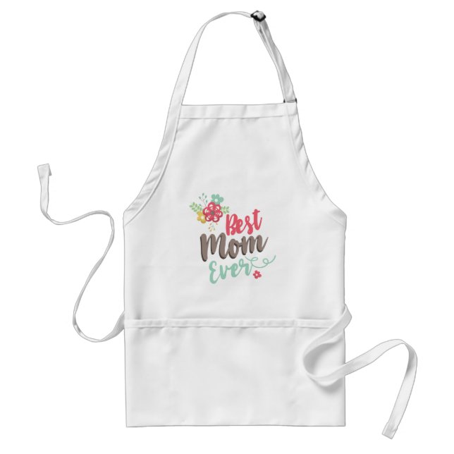 Best Mom Ever Standard Apron (Front)
