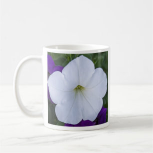 Best Mom Ever White Flower Photo Bible Verse Coffee Mug