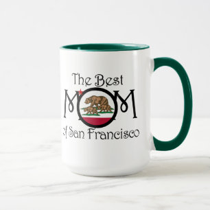 Best Mom In San Francisco with 2 Cubs 15oz Mug