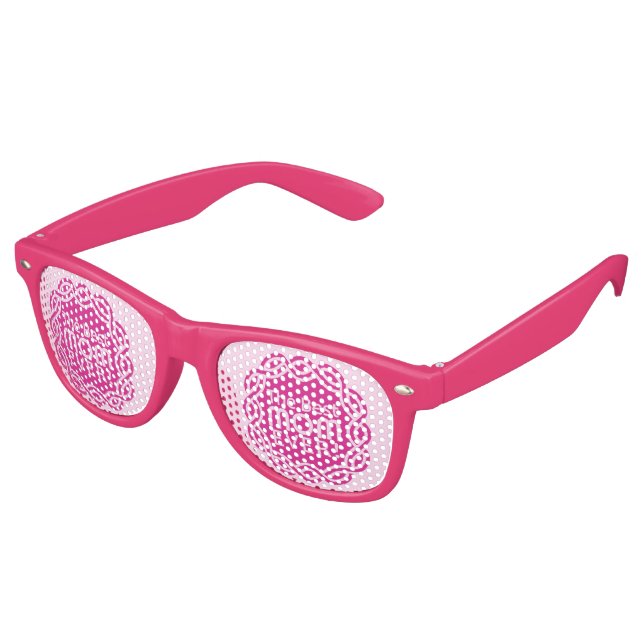 BEST MOM party glasses (Angled)