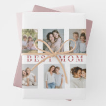 Best Mom Wrapping Paper | Custom Photos