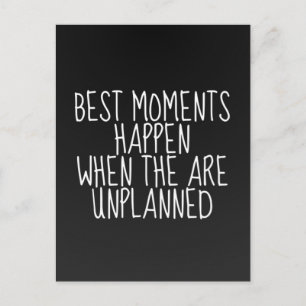 Best Moments Inspirational Postcard