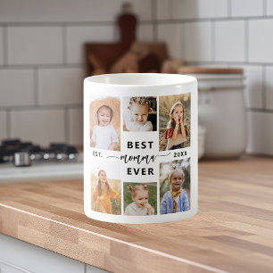 Best Momma Ever - Mother's Day Photo Collage Coffee Mug