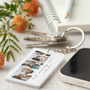 Best Mommy Ever Modern Photo Collage Mother's Day Key Ring