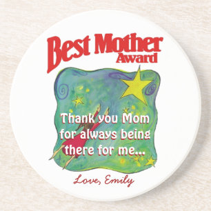Best Mother Award Coasters