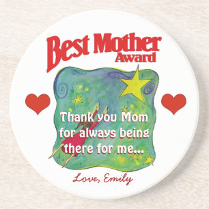 Best Mother Award Coasters