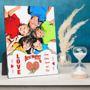 Best Mother Award Keepsake Plaque