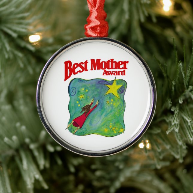 Best Mother Award Ornaments (Tree)