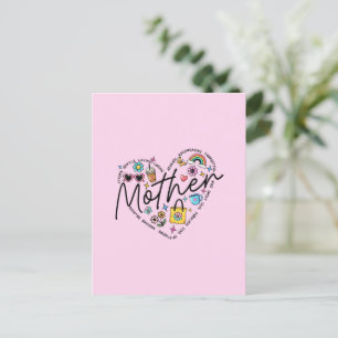 Best Mother Ever Holiday Postcard