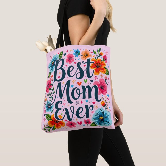 Best Mother Ever  Tote Bag (Close Up)