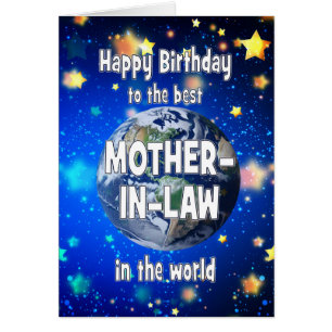 Best Mother in Law In The World Birthday