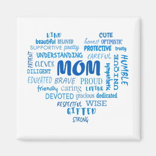 Best Mother qualities and mum characteristics Invi Magnet