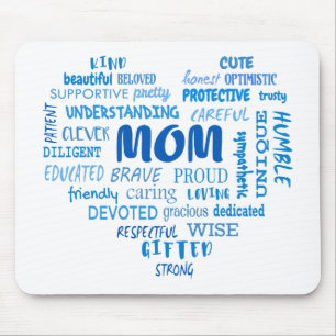 Best Mother qualities and mum characteristics Invi Mouse Pad