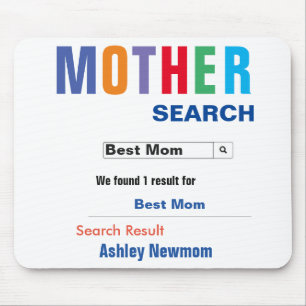 Best Mother Search Mouse Pad