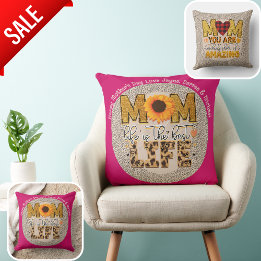 BEST Mother's Day Gift Eva! Personalised Mum Quote Cushion