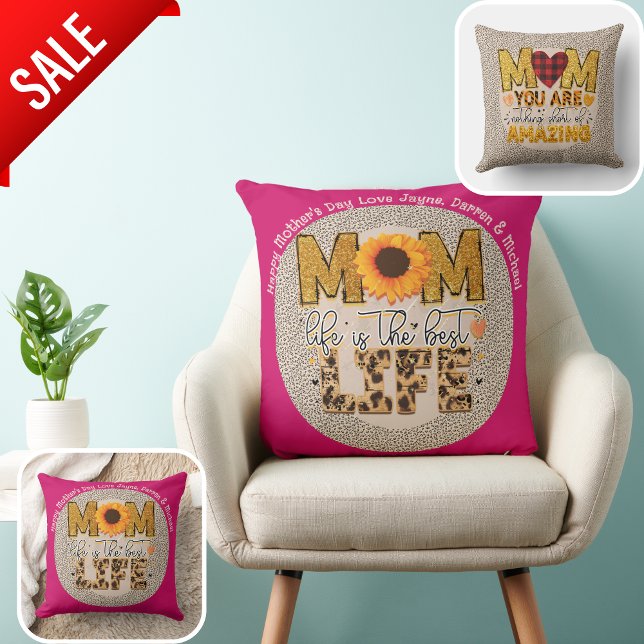BEST Mother's Day Gift Eva! Personalised Mum Quote Cushion (Creator Uploaded)