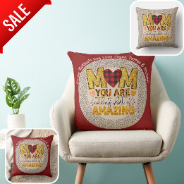 BEST Mother's Day Gift Eva! Personalised Mum Quote Cushion