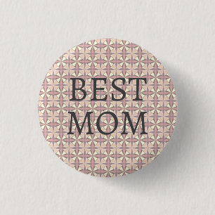 Best Mum  3 Cm Round Badge