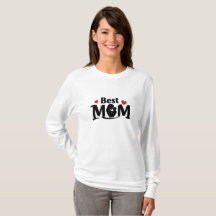 Best Mum Art Heartfelt Typography Design