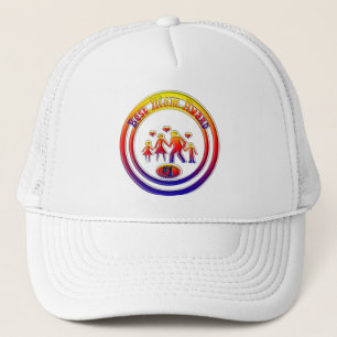 Best Mum Award Rainbow Family Trucker Hat