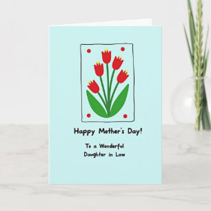 Best Mum Botanical Frame Card
