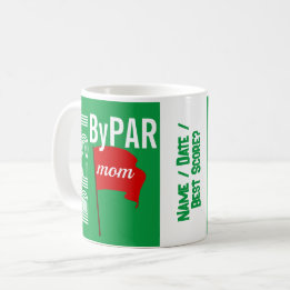 "Best Mum By Par" Customised Coffee Mug