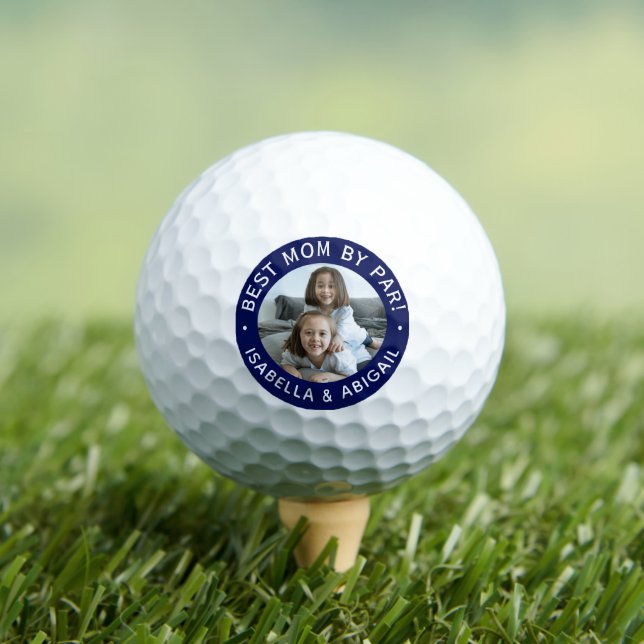 Best Mum By Par Photo Golf Balls (Insitu Tee)