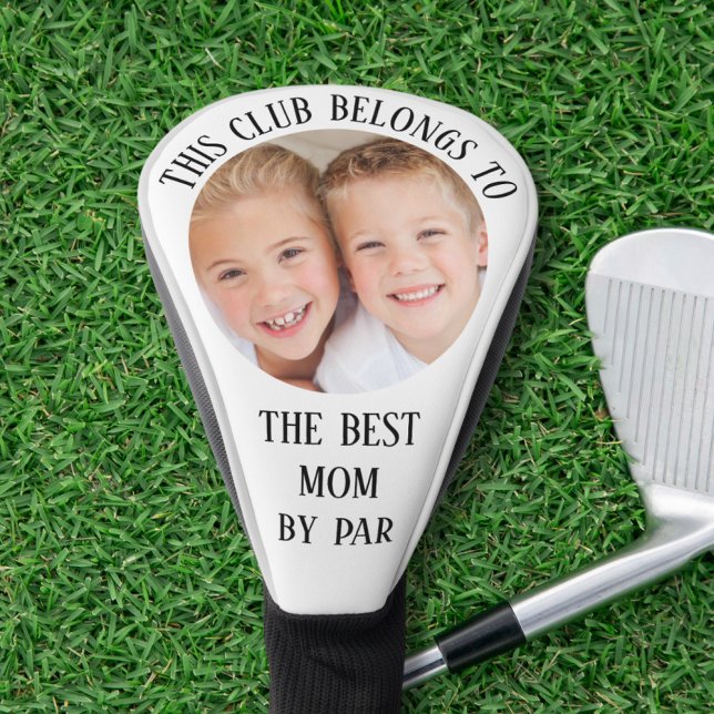 Best Mum By Par Photo Golf Head Cover (Creator Uploaded)