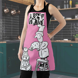 Best Mum Cake Maker Decorating Giant Cake Apron