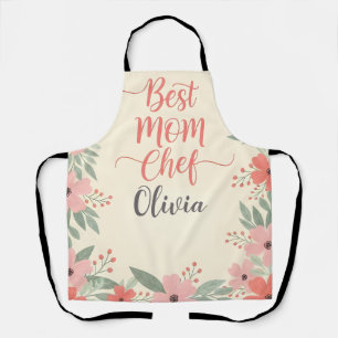 Best Mum Chef Floral Apron