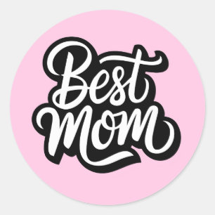 Best Mum Classic Round Sticker
