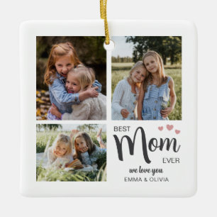 Best Mum Create Your Own Photo  Ceramic Ornament