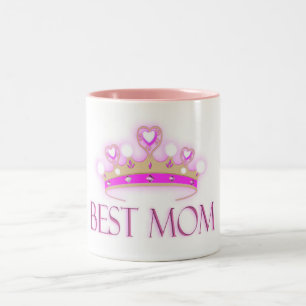 Best Mum Crown Two-Tone Coffee Mug