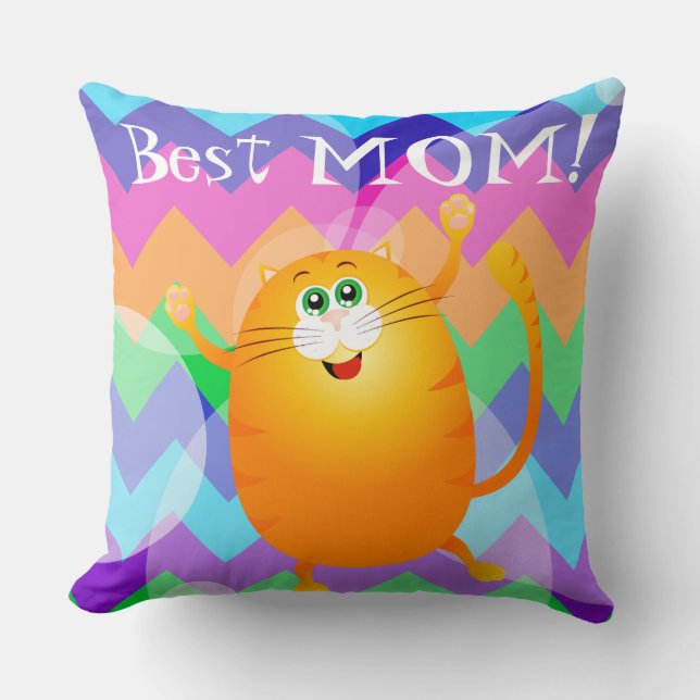 Best Mum! Cushion (Front)