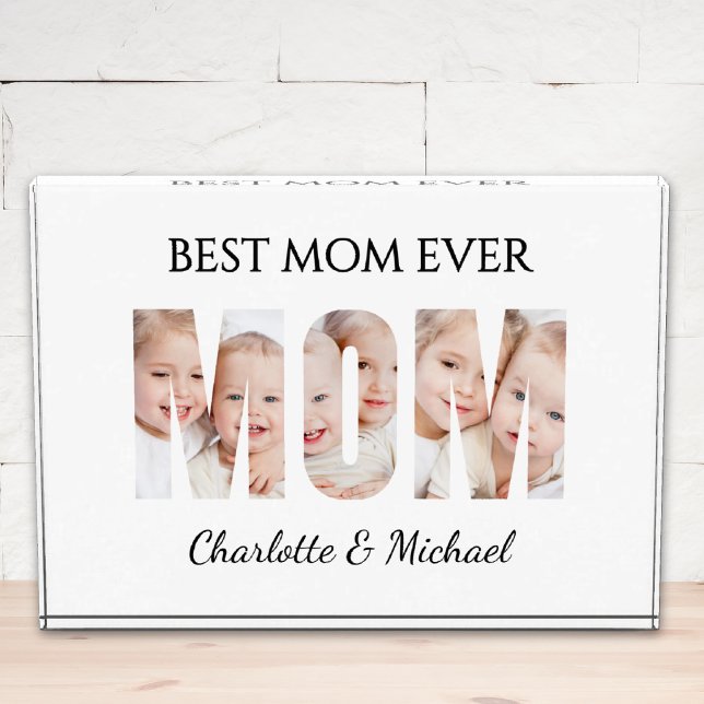 Best Mum Ever 3 Photos Cutout Letters  (Creator Uploaded)