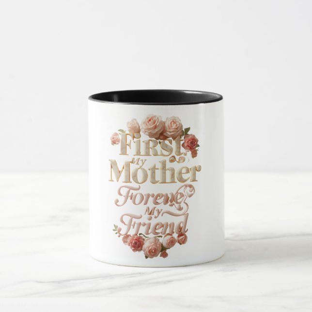 Best Mum Ever 3D Heart Design | Gift for Mum | Bir Mug (Center)