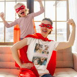 Best Mum Ever 4 Photo T-Shirt<br><div class="desc">Every day is Mother's Day with our personalised Mother's t-shirt. Celebrate her uniqueness with a stunning four-photo collage, the touching affirmation 'BEST MOM EVER' in a standout pink gradient font, and the sweetest addition of her name along with her children's names. Give her a gift she'll love to wear and...</div>
