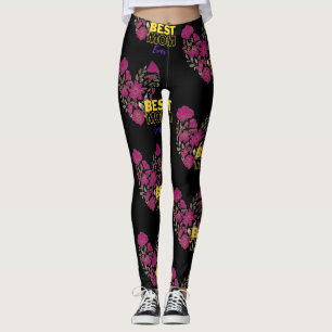 best mum ever black leggings