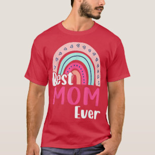 Best Mum Ever Boho Rainbow Happy Mother's Day Gran T-Shirt