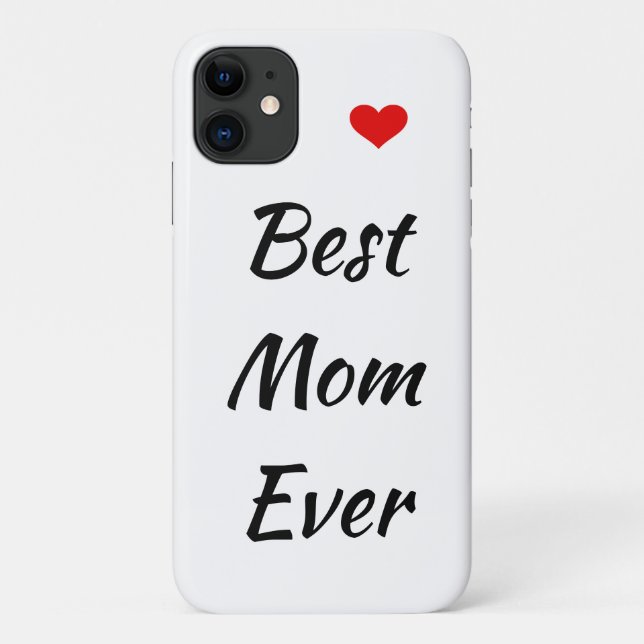 Best Mum Ever Case-Mate iPhone Case (Back)