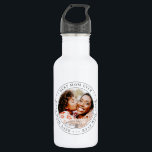 Best Mum Ever Classic Simple Photo 532 Ml Water Bottle<br><div class="desc">This simple and classic design is composed of serif typography and add a custom photo.</div>