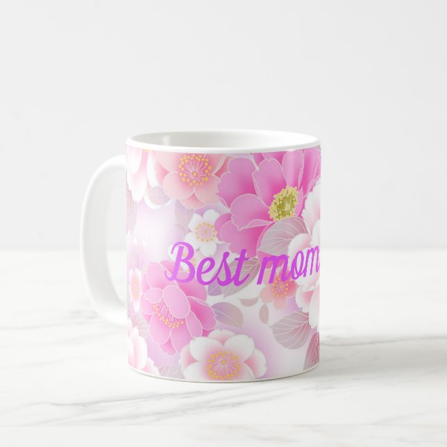 Best mum ever coffee mug (Front Left)