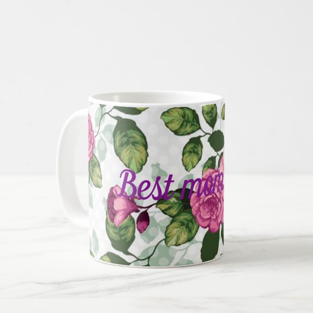 Best mum ever coffee mug (Front Left)