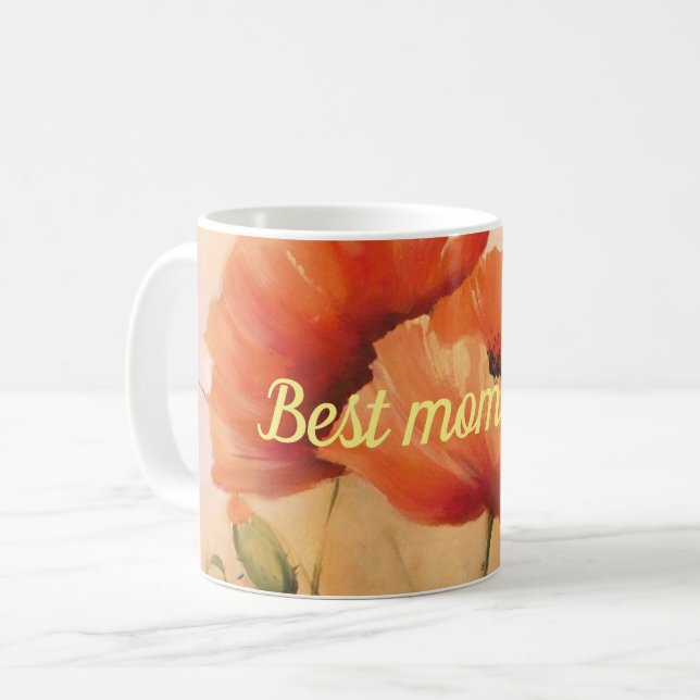 Best mum ever coffee mug (Front Left)