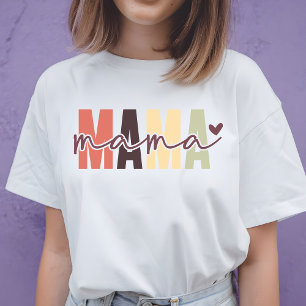 Best Mum Ever   Colourful Script Mama Mother's day T-Shirt