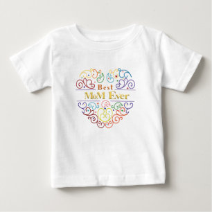 Best Mum Ever Colours T-Shirt