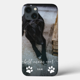 Best Mum Ever Custom Dog Photo iPhone 13 Case