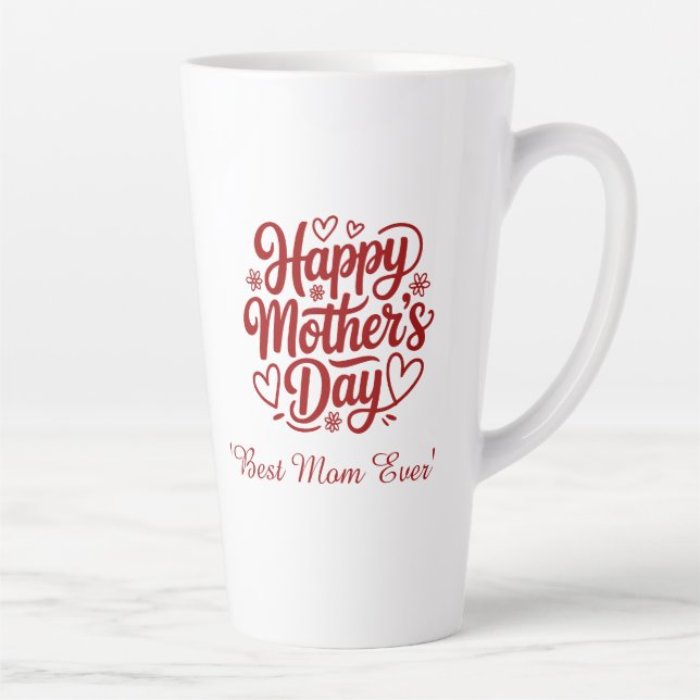 Best Mum Ever Custom Name Mug (Right)